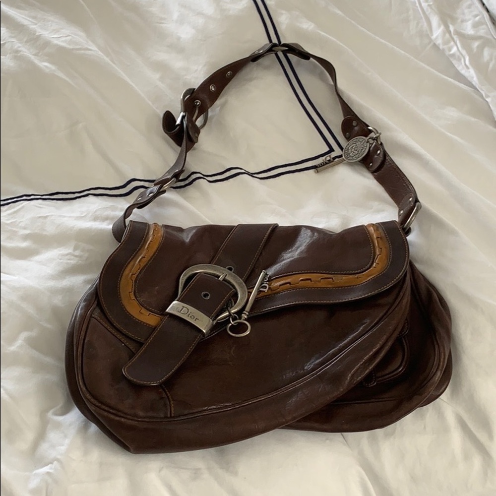 Christian Dior Vintage Saddle Bag - Authentic